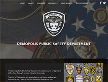 Tablet Screenshot of demopd.org